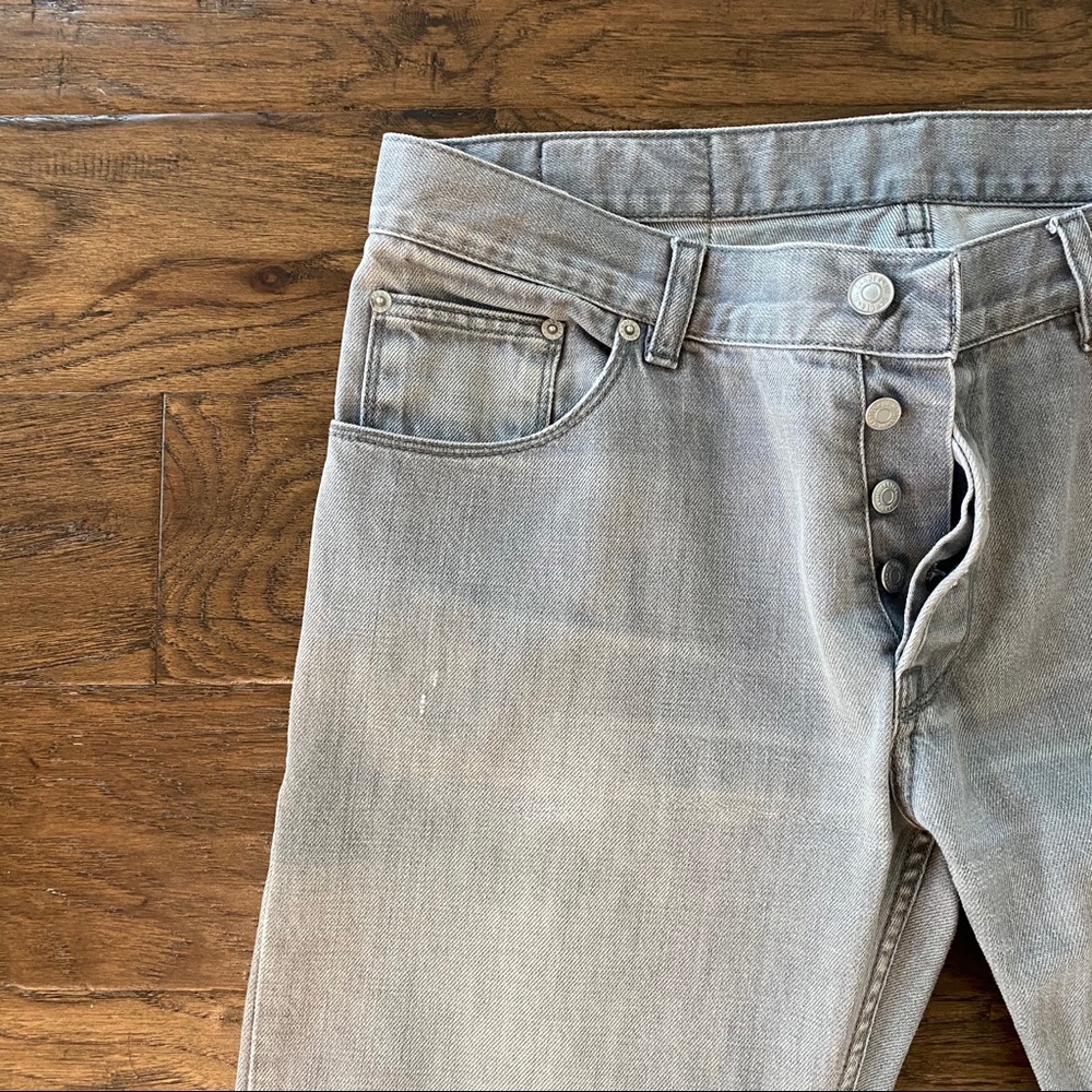 Jil Sander Men’s Gray 100% Cotton Denim